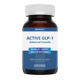 GLP-1 Supplement Support, Natural Formula, GLP-1 Production - 1 Capsule For Balanced Appetite  Metabolic Wellness Daily 90 Servings (Option: 1 PCS)