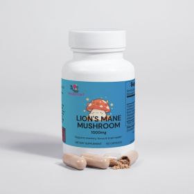 Lions Mane Mushroom Supplement Cognitive Support, Focus, Mood Boost, And Recovery For Athletes (Option: LIONS MANE MUSHROOM)