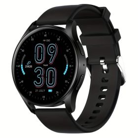 Trendy Smart Watch, Smart Watch For Men And Women, Make,answer Calls, Wireless Smart Watch, Fitness Tracker With Calorie Tracker, Pedometer, Text (Option: Black)